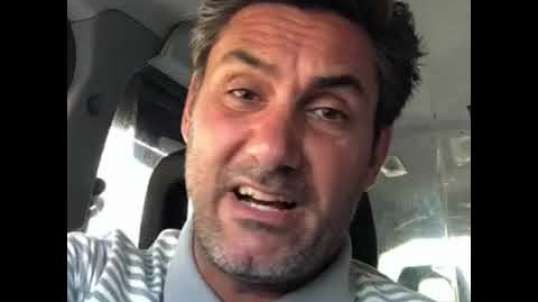 Face Masks Journalist Henry Widdas & London Cabbie Dean Frost 18.7.20