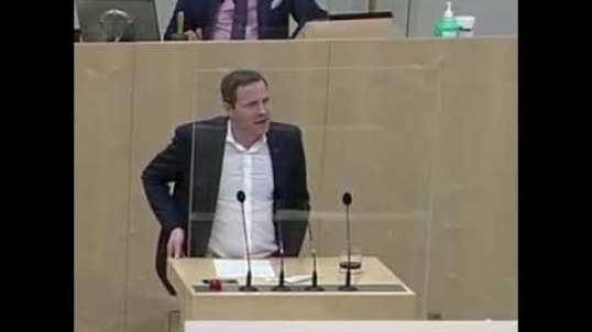 Österreich - Live PCR-Test im Parlament - Coca Cola - Ergebnis - Positiv