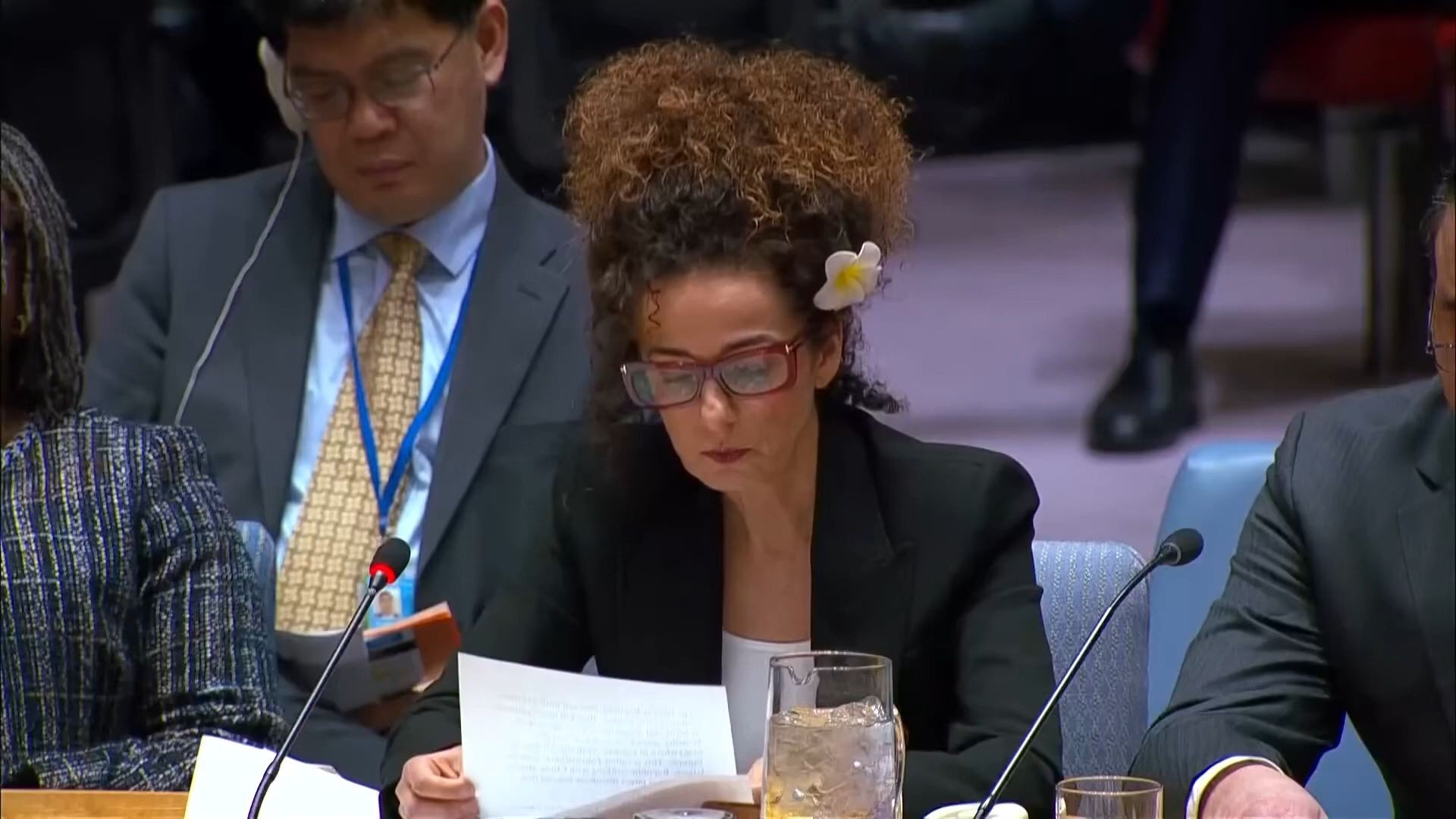 Iranian Women Exposes IRGC Assassin Live At The UN